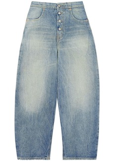 Maison Margiela mid-rise tapered-leg jeans