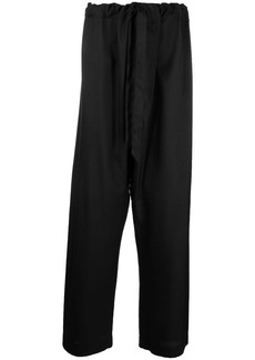 Maison Margiela silk wide-leg trousers