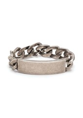 Maison Margiela logo-engraved chain bracelet