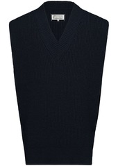 Maison Margiela V-neck knitted vest