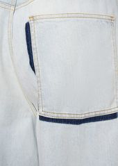 Maison Margiela Japanese Denim Mid Waist Wide Jeans