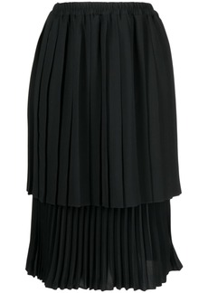 Maison Margiela knee-length pleated skirt