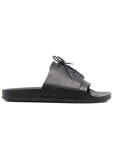 Maison Margiela lace-up pool slides