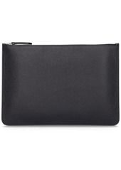 Maison Margiela Large Grainy Leather Pouch