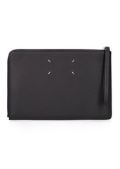 Maison Margiela Large Leather Zip Pouch