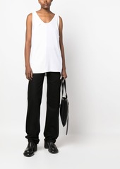 Maison Margiela Spliced asymmetric tank top