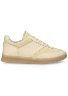 Maison Margiela Leather Low Top Sneakers