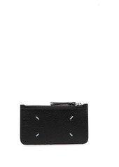 Maison Margiela four-stitch leather card holder