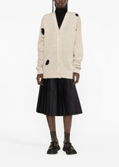 Maison Margiela distressed V-neck cardigan