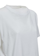 Maison Margiela Logo Cotton Jersey T-shirt