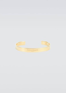 Maison Margiela Logo cuff bracelet