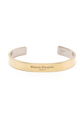 Maison Margiela logo embossed cuff