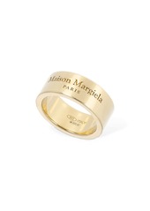 Maison Margiela Logo Engraved Band Ring