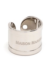 Maison Margiela logo-engraved band ring