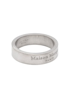 Maison Margiela logo-engraved ring