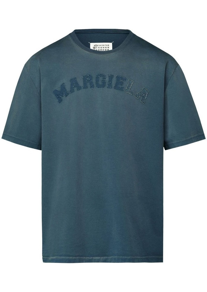 Maison Margiela logo-appliqué jersey T-shirt