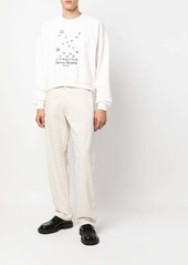 Maison Margiela logo-print cotton sweatshirt