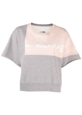 Maison Margiela logo-print short-sleeve sweatshirt