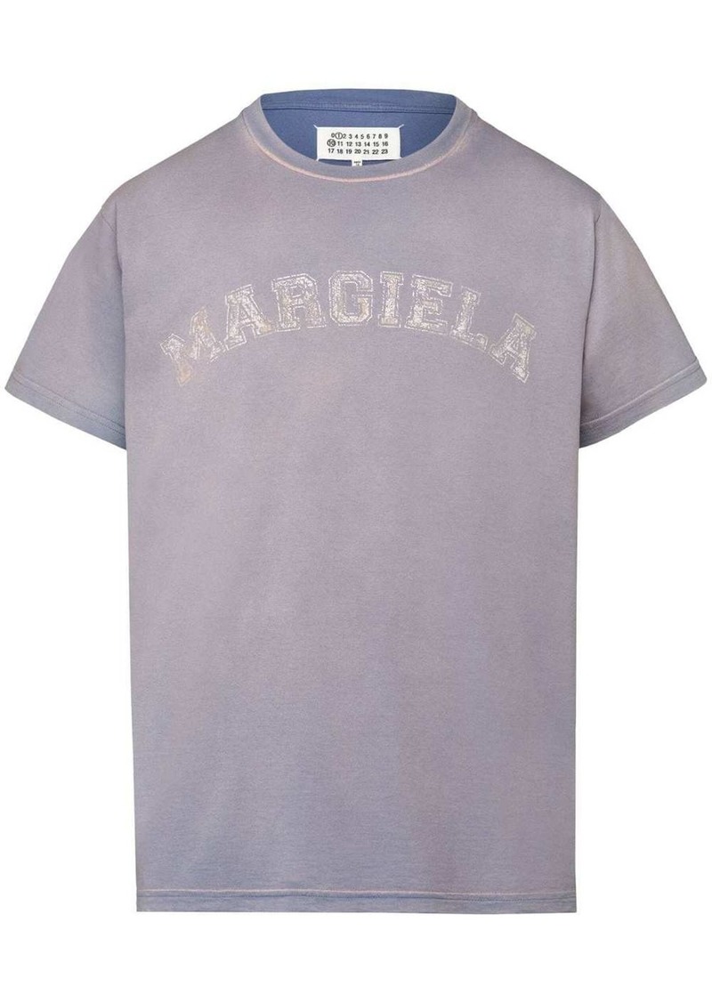 Maison Margiela logo-print jersey T-shirt