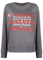 Maison Margiela logo-print sweatshirt