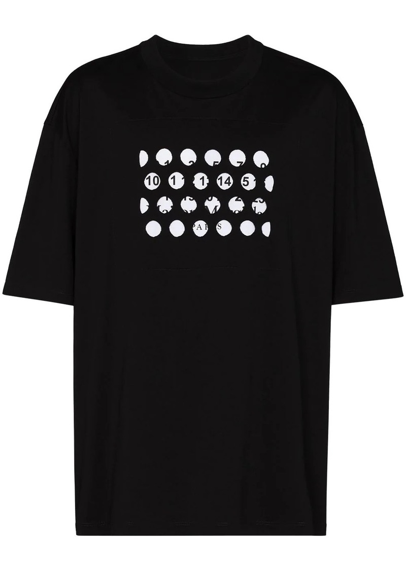 Maison Margiela logo print T-shirt