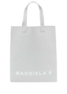 Maison Margiela logo-print tote bag