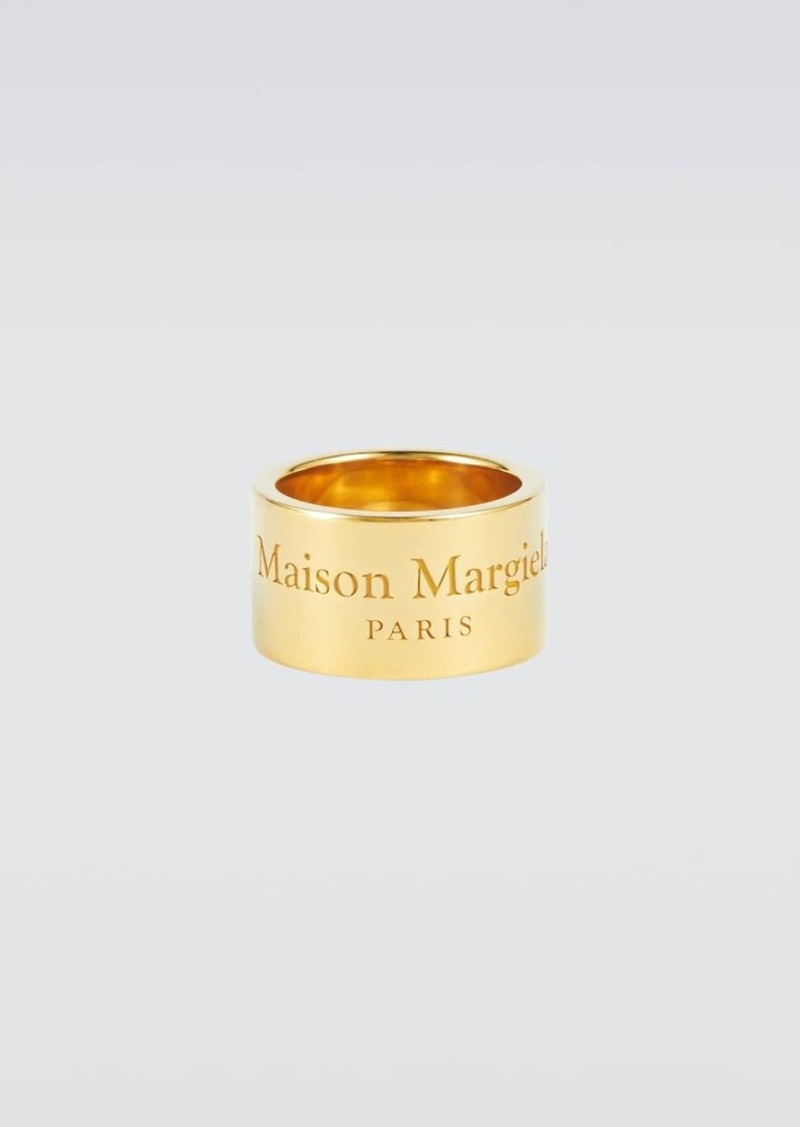 Maison Margiela Logo sterling silver ring