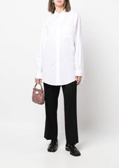 Maison Margiela longline poplin shirt