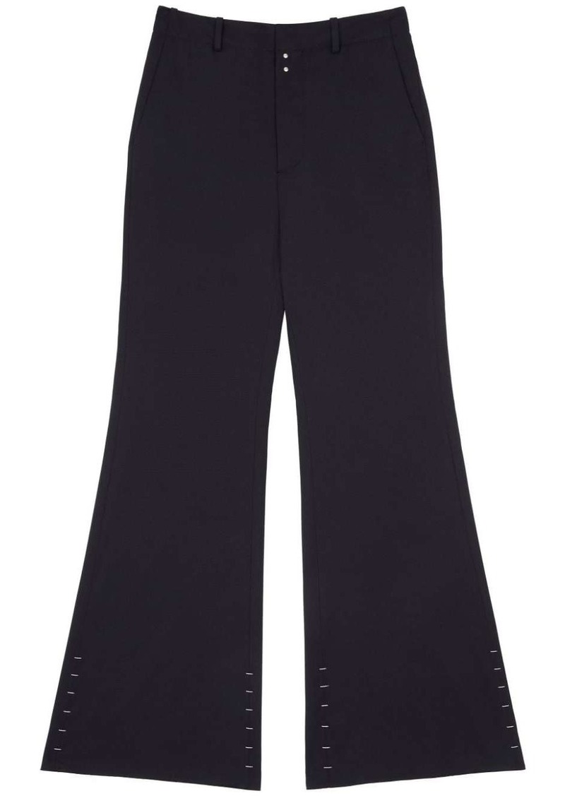 Maison Margiela high-waisted flared trousers