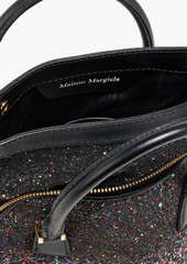 Maison Margiela - 5AC glittered PVC shoulder bag - Black - OneSize