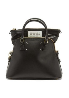 Maison Margiela - 5ac Mini Leather Handbag - Womens - Black