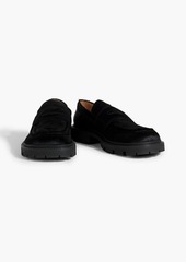 Maison Margiela - Calf hair penny loafers - Black - EU 45