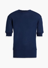 Maison Margiela - Distressed wool-blend sweater - Blue - L