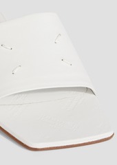 Maison Margiela - Four Stitches leather mules - White - EU 36