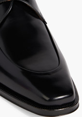 Maison Margiela - Glossed-leather loafers - Black - EU 36