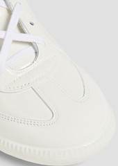 Maison Margiela - Replica glossed-leather sneakers - White - EU 37