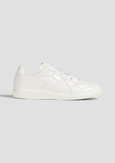 Maison Margiela - Replica glossed-leather sneakers - White - EU 37