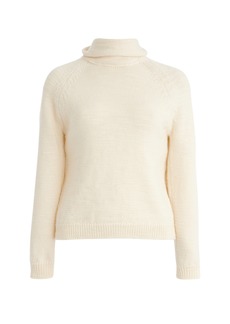 Maison Margiela - Knit Wool Turtleneck Sweater - Ivory - L - Moda Operandi
