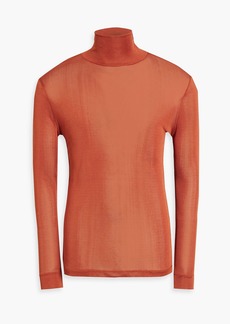 Maison Margiela - Knitted turtleneck sweater - Brown - XL