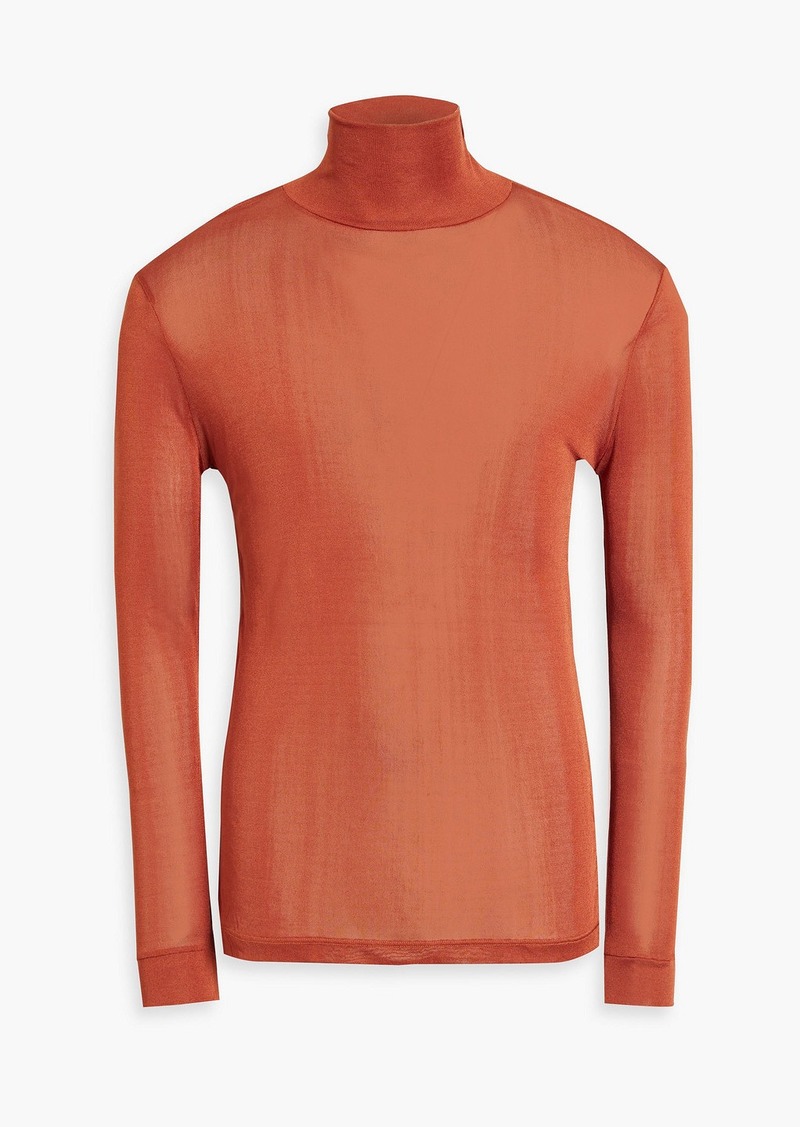 Maison Margiela - Knitted turtleneck sweater - Brown - L