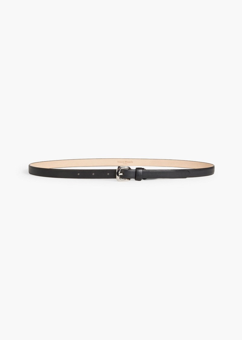 Maison Margiela - Leather belt - Black - S