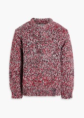 Maison Margiela - Marled wool-blend sweater - Blue - S