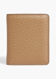 Maison Margiela - Pebbled-leather wallet - Brown - OneSize