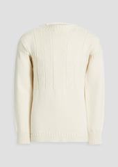 Maison Margiela - Pointelle-knit sweater - White - S