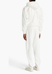 Maison Margiela - Printed French cotton-terry sweatpants - White - IT 46