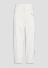 Maison Margiela - Printed French cotton-terry sweatpants - White - IT 46