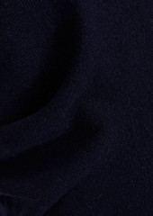 Maison Margiela - Ruched cashmere and cotton-blend midi dress - Blue - L