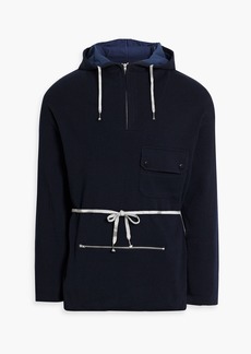 Maison Margiela - Stretch-knit hooded jacket - Blue - XS