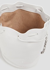 Maison Margiela - Tabi leather bucket bag - White - OneSize