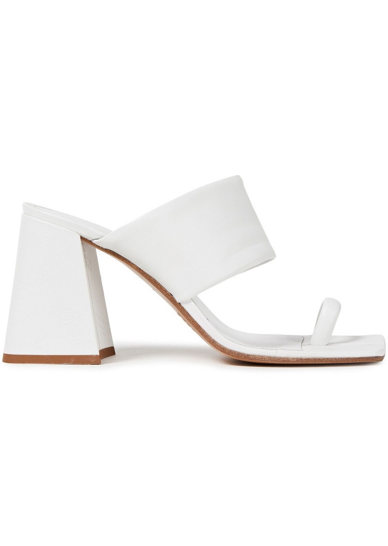 Maison Margiela - Tabi split-toe leather mules - White - EU 37